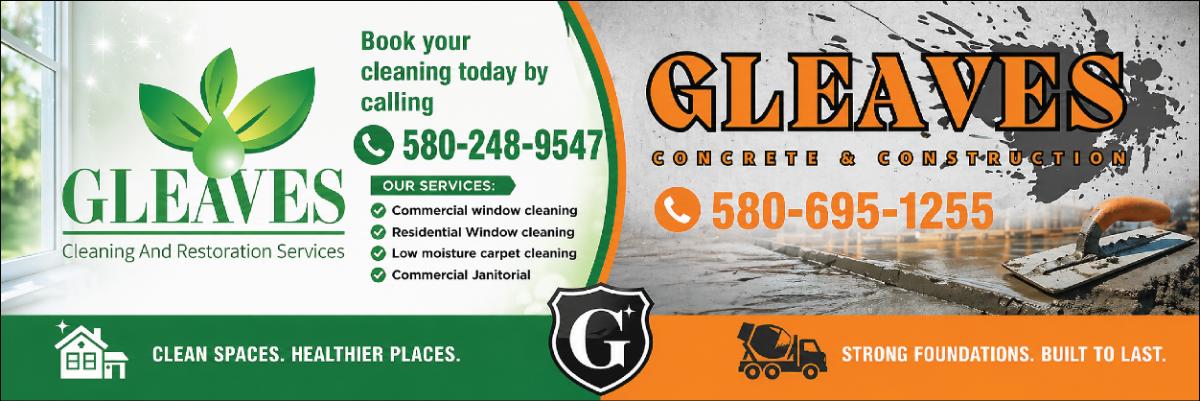 Gleaves Cleaning and Contstructino