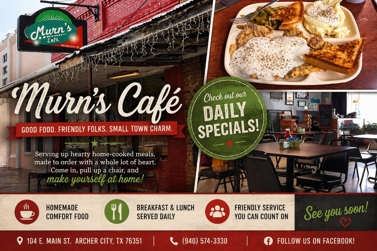 Murn's Daily Specials