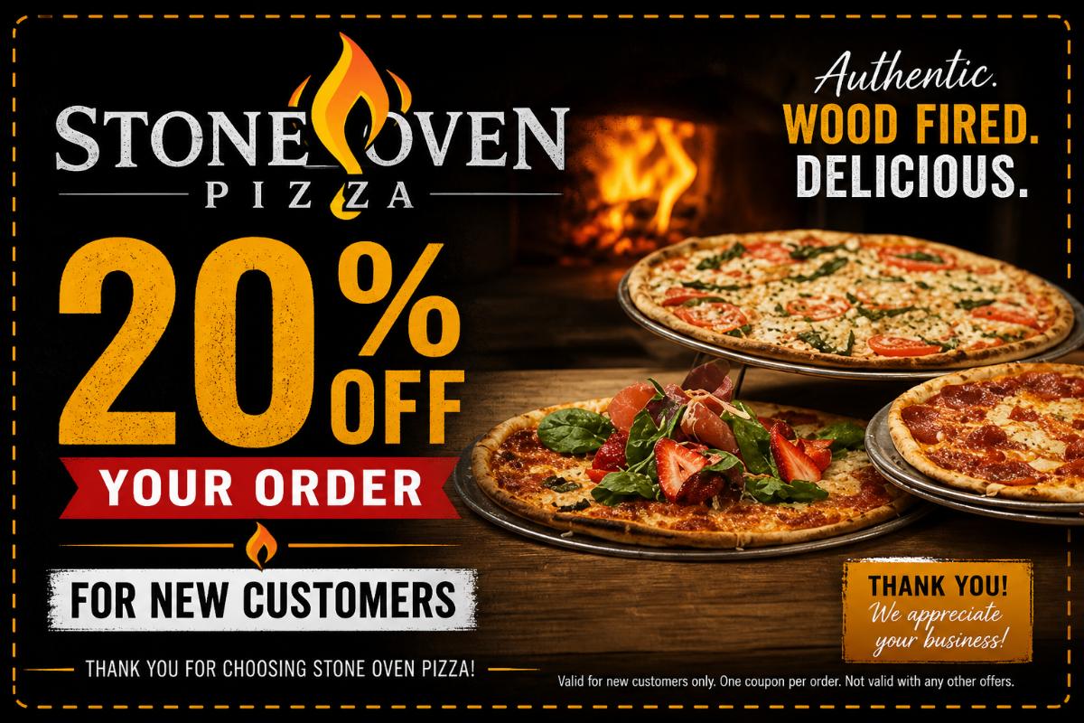 20% Off New Customer Special!
