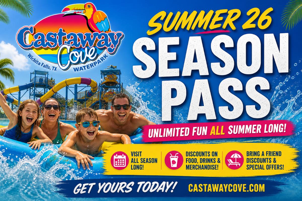 2026 Castaway Cove Season Pass