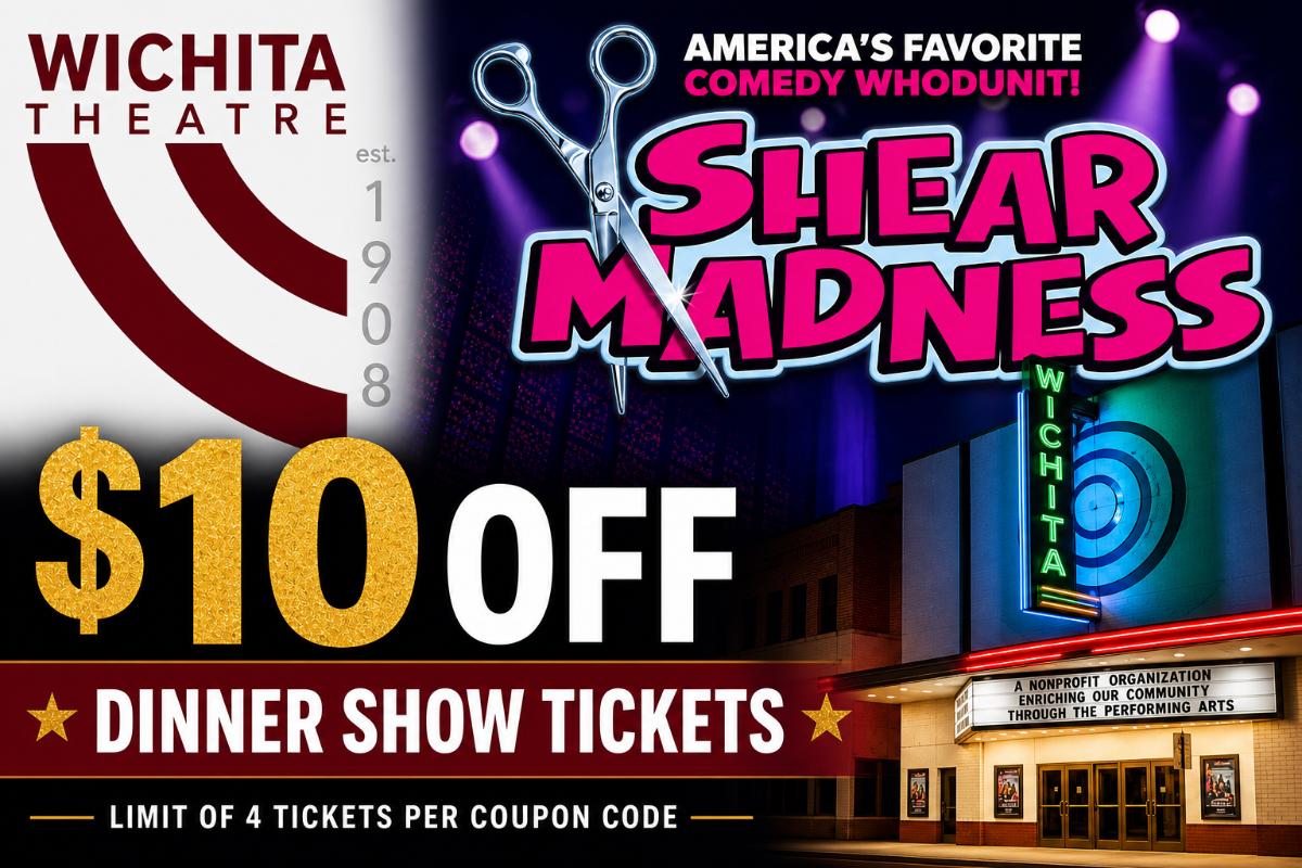 $10 Off Dinner tickets for performances thru June 20